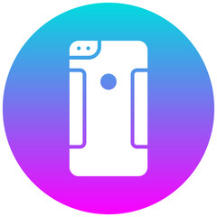 Smartphone Case vector icon. Can be used for Luxury iconset.