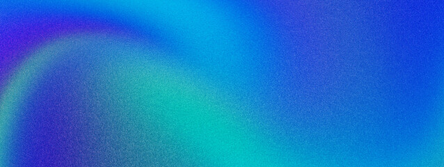 Blue gradient background with grainy noise textured backdrop website header poster banner design 
