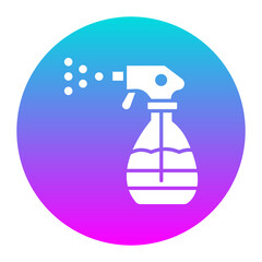 Sprayer vector icon. Can be used for Laundry iconset.