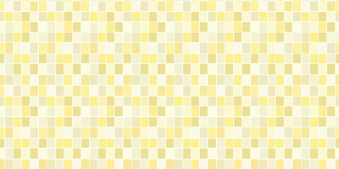 Light yellow and cream tiles pattern background, clean and flat surface texture, white background