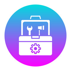Toolbox vector icon. Can be used for Home Improvements iconset.