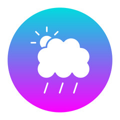 Local Weather vector icon. Can be used for Vacation Planning iconset.