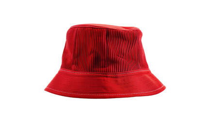 Fototapeta premium Purple red hat on transparent background