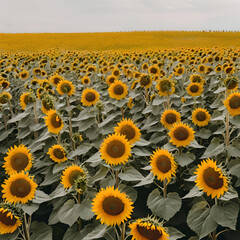 sunflowers in the field
