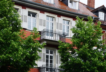 Historical Building in the Old Town of Heidelberg, Baden - Württemberg