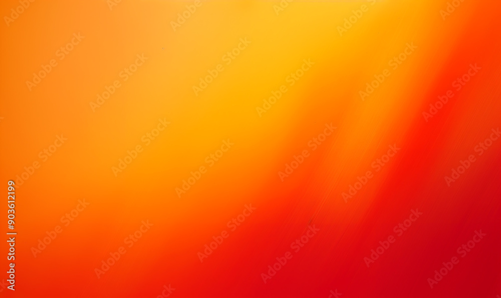 Wall mural a sleek gradient background with orange and red tones, perfect for creating an elegant atmosphere in