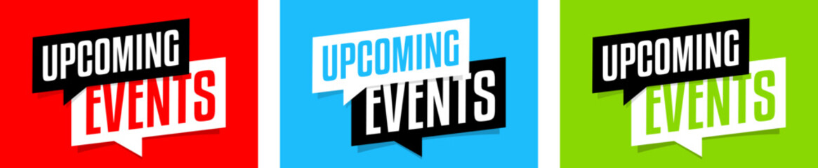 Upcoming events