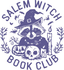 Halloween Raccoon SVG PNG Sublimation Raccoon t-shirt design bundle Raccoon animal design.