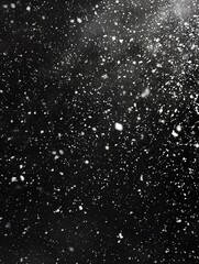 Snowfall Black and White