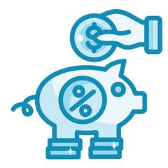 Penny Saving Icon