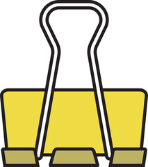 Binder Clip Icon
