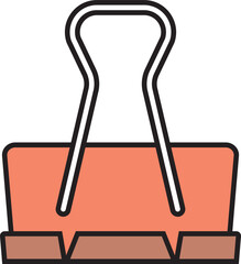 Binder Clip Icon