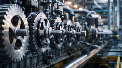 High-Efficiency Worm Gear Motor with Detailed Background: Industrial Application Focus