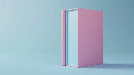 Neat pile of generic colourful books with no labels, against a plain background
