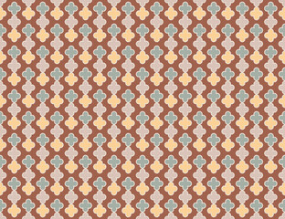 pattern background for design. Colorful shapes seamless pattern background.