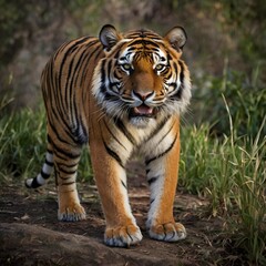 Obraz premium tiger in the wild