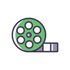 Film Reel vector icon