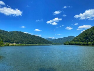 lake in the mountains
