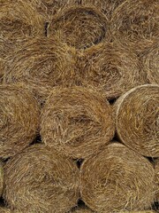 bales of hay