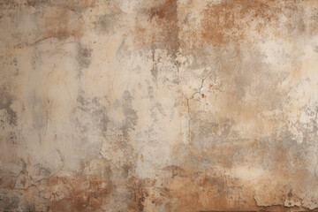 Processed collage of dirty brown concrete wall surface texture. Background for banner, backdrop
