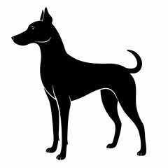 Dog Black silhouette