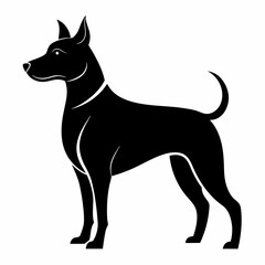 Dog Black silhouette