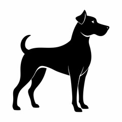 Dog Black silhouette