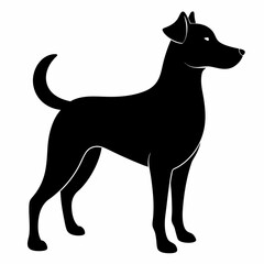 Dog Black silhouette