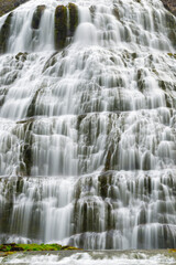 Fototapeta premium Dynjandi-Wasserfall, Westfjorde, Island