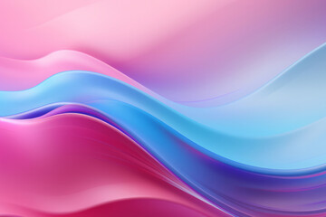 Fototapeta premium Abstract waves shape glowing in ultraviolet spectrum. Background for banner, backdrop or texture
