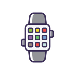 Smartwatch vector icon
