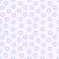 seamless pattern with flowers