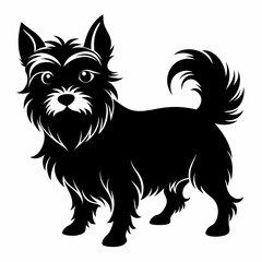Yorkshire Terrier Black silhouette