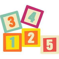 Toys Number Blocks