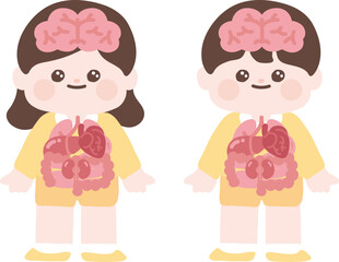 사람 장기 일러스트