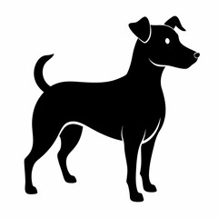 Jack Russell Terrier Black silhouette