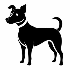 Jack Russell Terrier Black silhouette