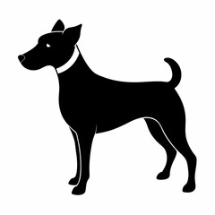 Jack Russell Terrier Black silhouette
