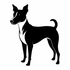 Jack Russell Terrier Black silhouette