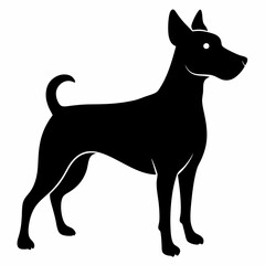 Jack Russell Terrier Black silhouette
