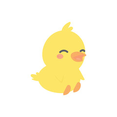 cute little duckling illustration