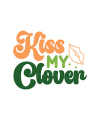 Fototapeta premium St Patrick Day Kids sticker Bundle, St Patrick Day Svg Bundle, Kids Patrick Day Sticker, Saint Patrick's Day, Kids Shirt Design, St Patricks Shirt