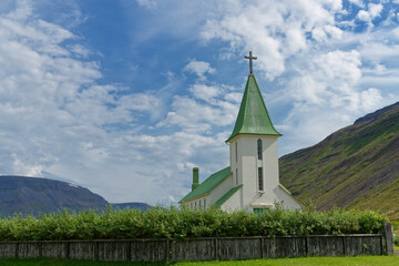 Kirche von Sudureyri, Island