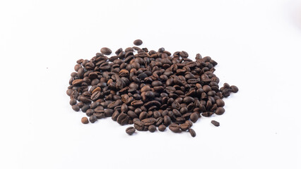 Coffee beans. Isolated on a white background