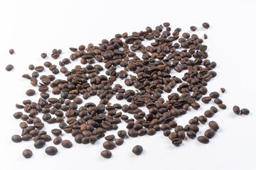 Coffee beans. Isolated on a white background