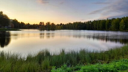 See in Rovaniemi (Lappland/Finnland)