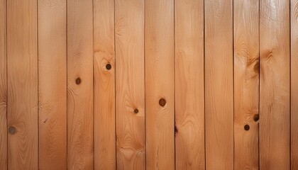 Obraz premium Wooden Texture - Orange Wooden Background Table for Product Placement or Mockup - Planks of Natural Wood set up Vertically - Space for Copy - Timber Boarding Background