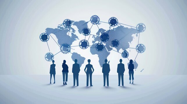 Visual representation of knowledge sharing in webinars