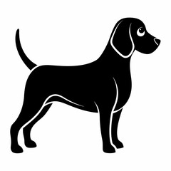 Beagle Black silhouette