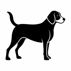 Beagle Black silhouette